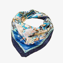 Load image into Gallery viewer, Blue Bandana Print Scarf