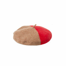 Load image into Gallery viewer, Color Blocking Women Wool Beret
