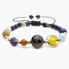 Load image into Gallery viewer, Planet bracelets for women and men with adjustable closing