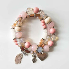 Load image into Gallery viewer, Handmade love beaded bracelets for women