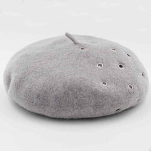 Load image into Gallery viewer, wool beret with rivet for women