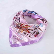 Load image into Gallery viewer, Blue/Purple Bandana Print Scarves