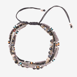Brown Elegant Small Bead Bracelets for Girls & Boys