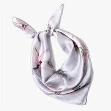 Load image into Gallery viewer, Natural Silk Grey Bandana Gifts for Women