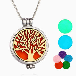 Glow locket necklace for men and women