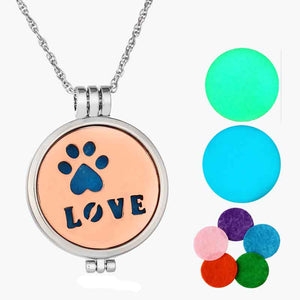 Love glow locket necklace for your love