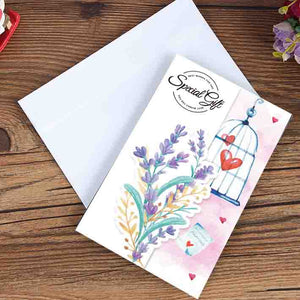 Creative Flowers Greeting/Love Cards