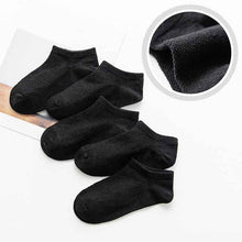 Load image into Gallery viewer, Children Black anklet socks