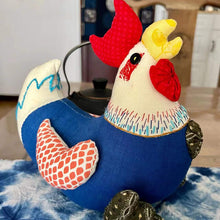 Load image into Gallery viewer,  Chinese Traditional Hand Embroidered Artwork Chicken Toy