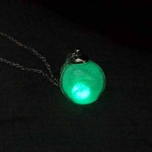 Load image into Gallery viewer, Dandelion Glow Light Pendant Necklace