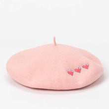 Load image into Gallery viewer, cute and beautiful wool pink beret for women
