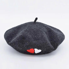 Load image into Gallery viewer, Soft and comfy wool beret hat for women