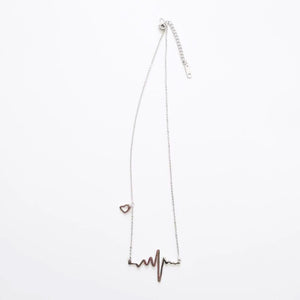 Heartbeat Pendant Necklace