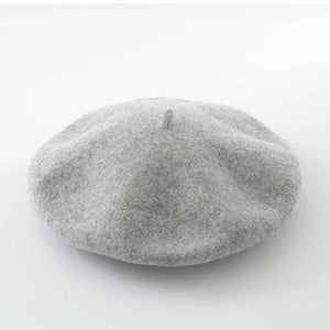 Embroidery Owl Wool Beret 4 Colors