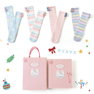 Coral velvet socks for kids and parents