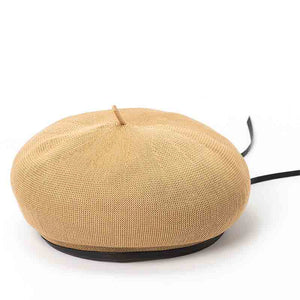 Comfy summer beret for women