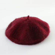 Load image into Gallery viewer, Angora Soft  Warm Fashion Beret Beanie