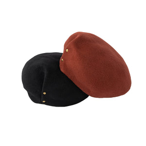 Comfy Wool Beret Hats for Women 2 Colors