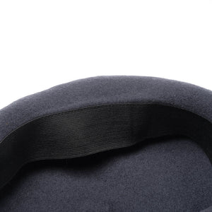 Simple Fashionable Women White Wool Beret Beanie Lady Hat