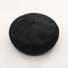 Load image into Gallery viewer, Summer black beret for women
