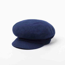 Load image into Gallery viewer, Wool blue beret