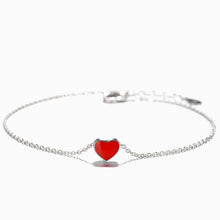 Load image into Gallery viewer, Meaningful little heart bracelet Chain for girl friend best friend