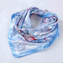 Load image into Gallery viewer, Blue/Purple Bandana Print Scarves