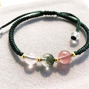 womens pink crystal bracelet