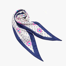 Load image into Gallery viewer, Blue bandana for women