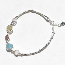 Load image into Gallery viewer, Lucky Moon stone crystal bracelet for women