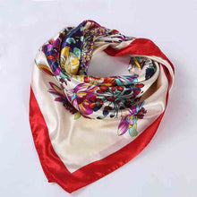 Load image into Gallery viewer, Blue/Red Bandana Print Scarves