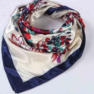 Blue/Red Bandana Print Scarves