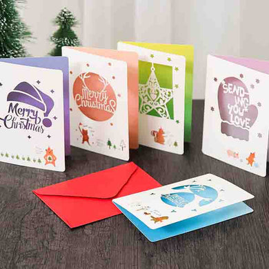 Hollow Christmas cards 