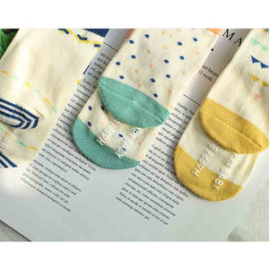 Maths 6-12Months Anti-Skid Baby Socks