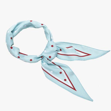 Dots Bandana Blue/White Women