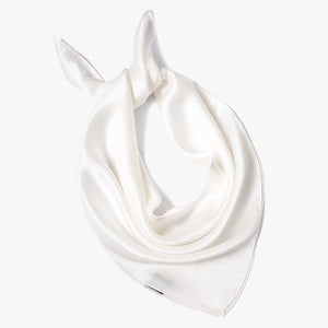 Fashionable Simple Natural Silk Bandana scarves Blue/White/Wine Red