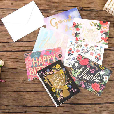 Flowers Birthday/Congratulations/Thanks/Mothers Day Cards