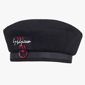 Women/Men Wool Black Beret Hat