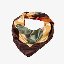 Load image into Gallery viewer, Blue/Yellow Bandana Print Scarf