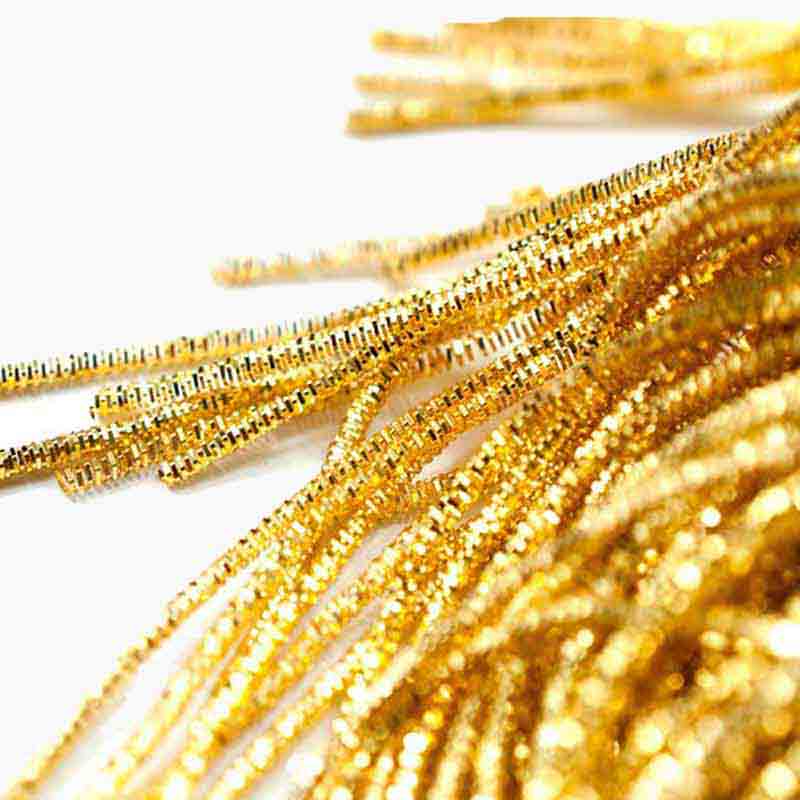 Embroidery Thread Cannetille Square Copper Wire DIY Jewel brooch pins