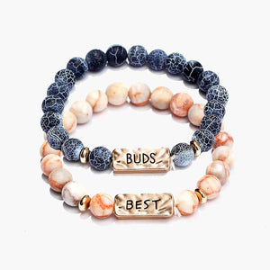 Handmade beaded bracelets for best buds friends