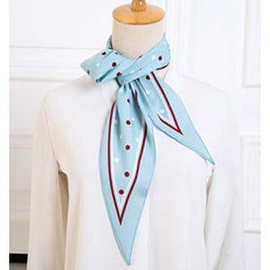 Dots Bandana Blue/White Women