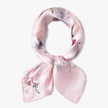 Load image into Gallery viewer, Natural Silk Pink Bandana Gifts for Women