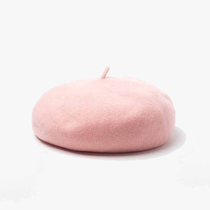 Fashionable Wool Beret Hats 8 Colors for Women