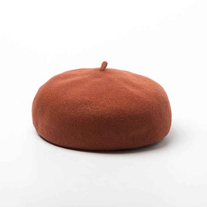 Fashionable Wool Beret Hats 8 Colors for Women