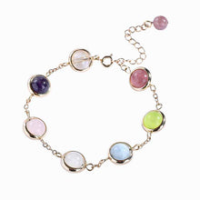 Load image into Gallery viewer, Natural Crystal Lucky Beads Bracelet for women