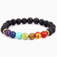 Load image into Gallery viewer, Volcano Stone Beads planet Bracelets  for women and men