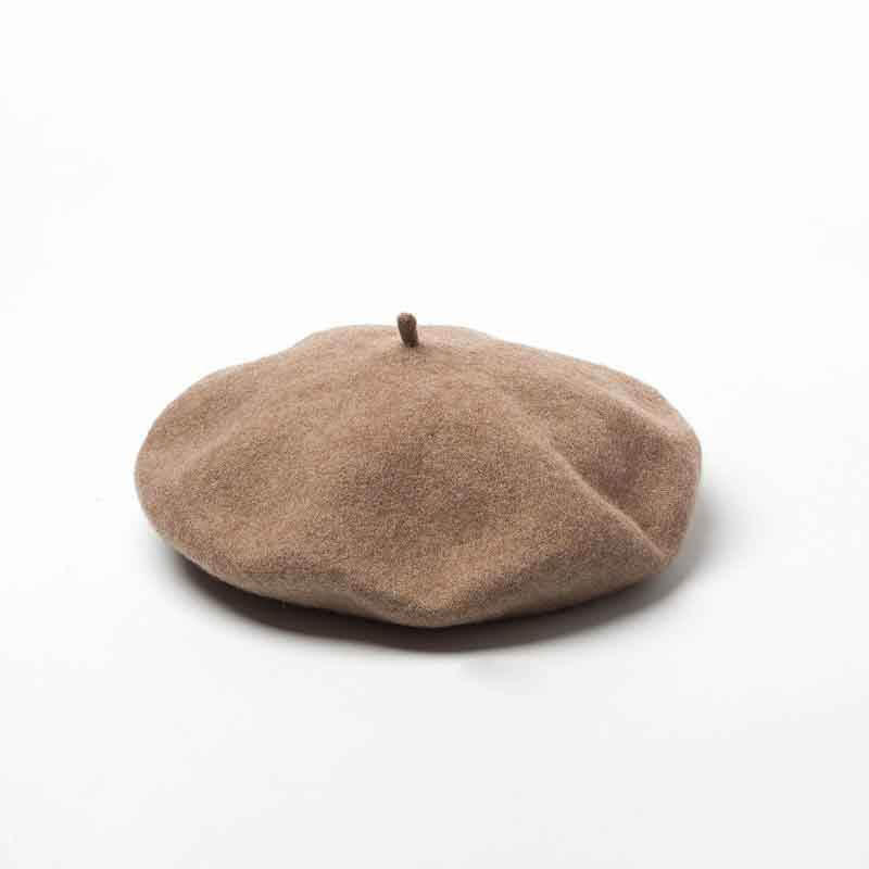 Mens wool beret for winter and autumn