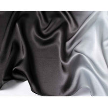 Load image into Gallery viewer, Fashionable Gradient Color Silk Bandana Scarves for Women Black/Coffee