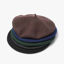Load image into Gallery viewer, Men and women wool beret hats